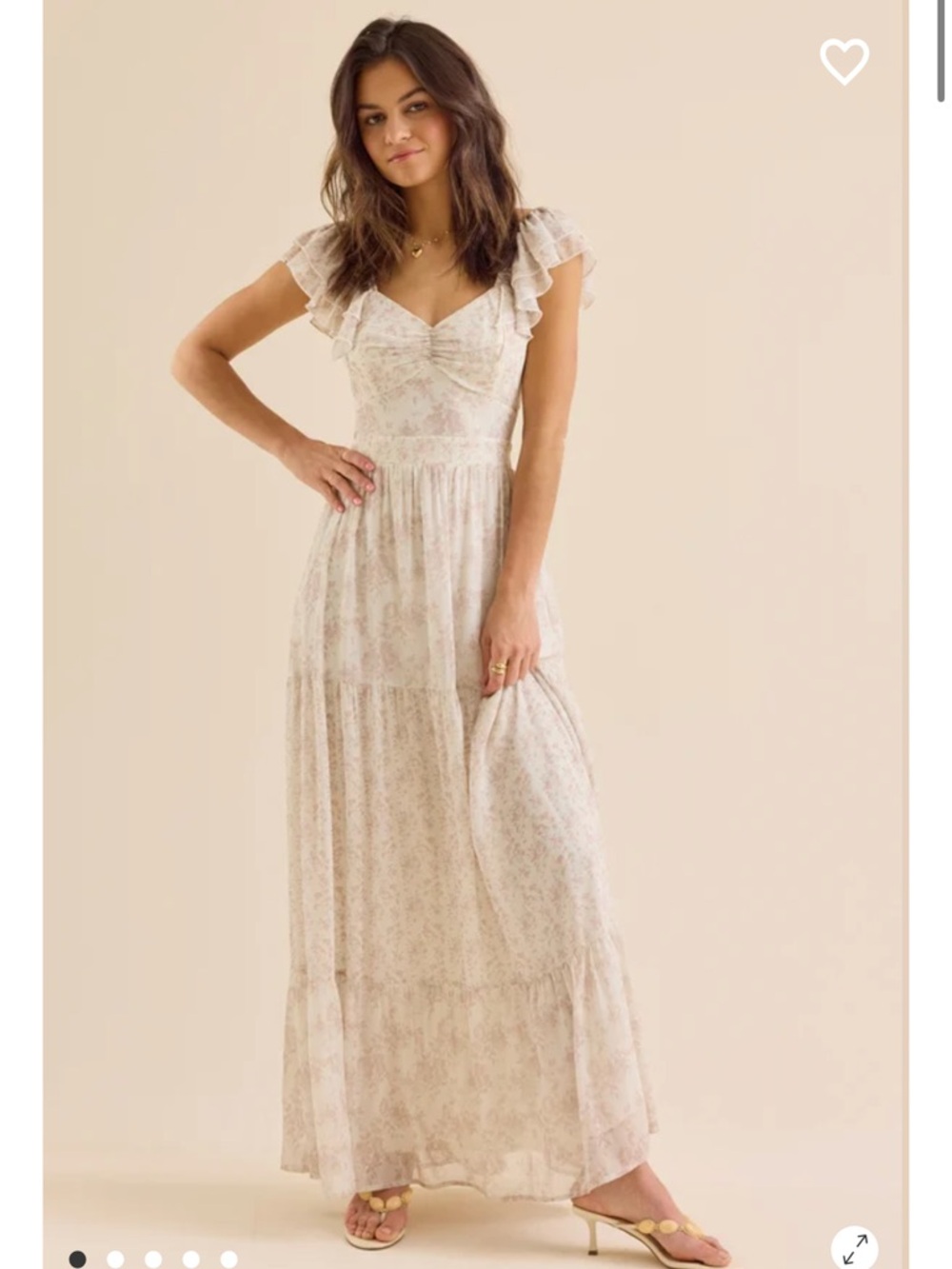 Raelyn Floral Maxi Dress New with Tags Altar’d State - Picture 4 of 6